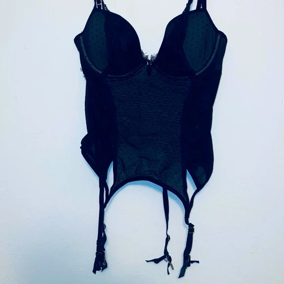 Black Soft Lace Lingerie - Picture 2 of 2